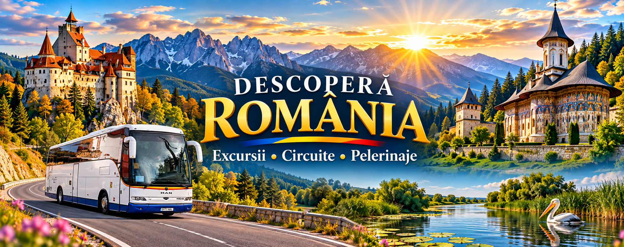 Excursii în România cu autocarul – circuite și pelerinaje Royal Trip
